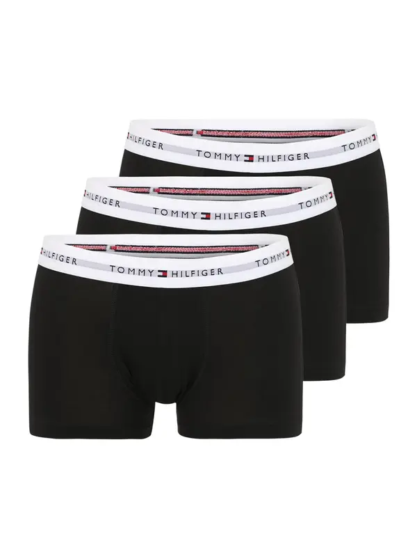 Tommy Hilfiger Underwear Tommy Hilfiger Underwear Boksarice 'Essentials'  pegasto črna / bela