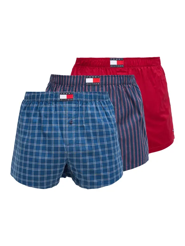 Tommy Hilfiger Underwear Tommy Hilfiger Underwear Boksarice  kraljevo modra / temno modra / rdeča / bela