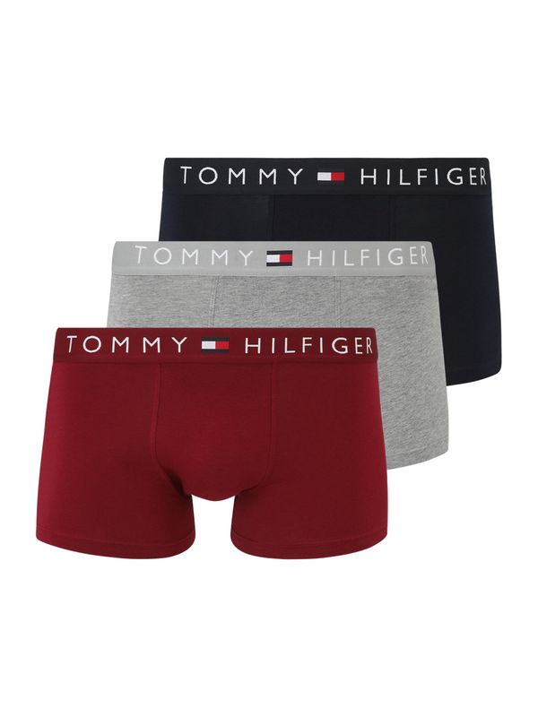 Tommy Hilfiger Underwear Tommy Hilfiger Underwear Boksarice  marine / pegasto siva / ognjeno rdeča / bela