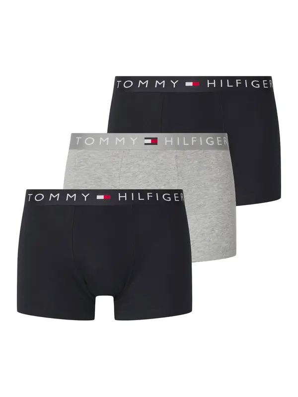 Tommy Hilfiger Underwear Tommy Hilfiger Underwear Boksarice  pegasto siva / rdeča / črna / bela