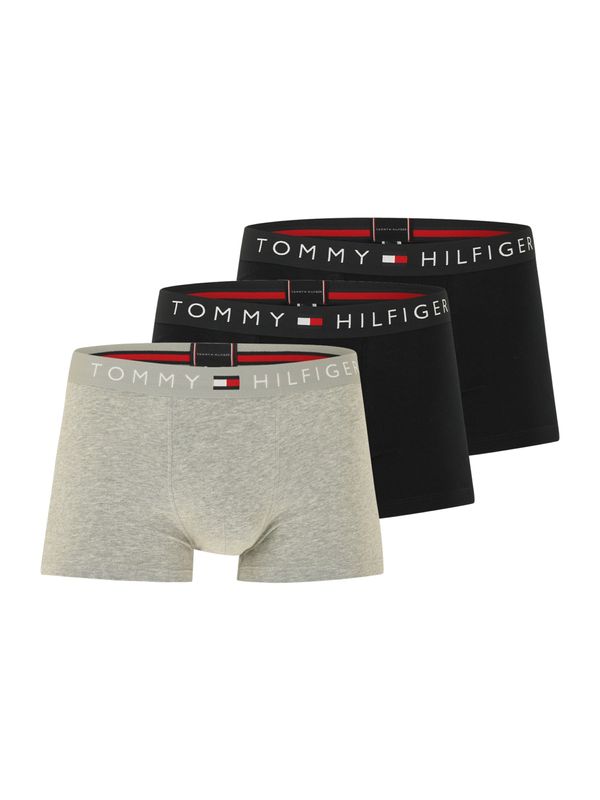 Tommy Hilfiger Underwear Tommy Hilfiger Underwear Boksarice  pegasto siva / rdeča / črna / bela