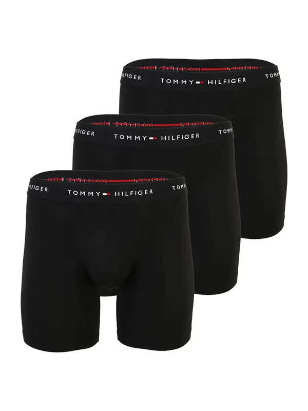 Tommy Hilfiger Underwear Tommy Hilfiger Underwear Boksarice  rdeča / črna / bela