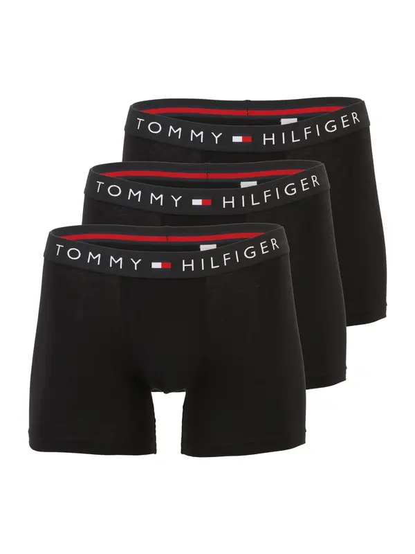 Tommy Hilfiger Underwear Tommy Hilfiger Underwear Boksarice  rdeča / črna / bela