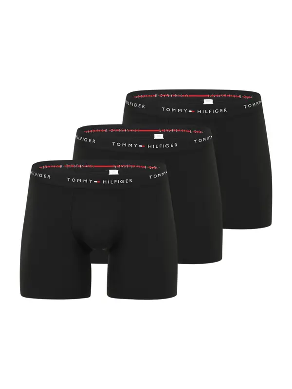Tommy Hilfiger Underwear Tommy Hilfiger Underwear Boksarice  rdeča / črna / bela