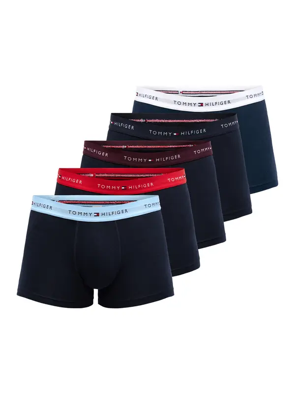 Tommy Hilfiger Underwear Tommy Hilfiger Underwear Boksarice  rdeča / vinsko rdeča / črna / bela