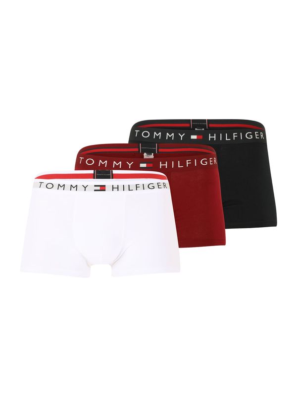 Tommy Hilfiger Underwear Tommy Hilfiger Underwear Boksarice  rubin rdeča / črna / off-bela