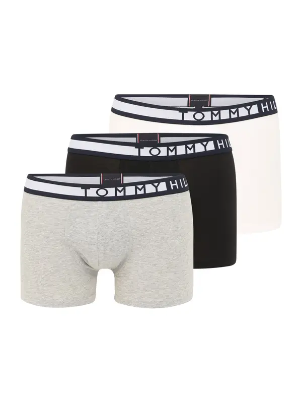 Tommy Hilfiger Underwear Tommy Hilfiger Underwear Boksarice  siva / črna / bela