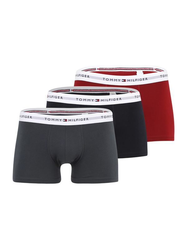 Tommy Hilfiger Underwear Tommy Hilfiger Underwear Boksarice  siva / rdeča / črna / bela