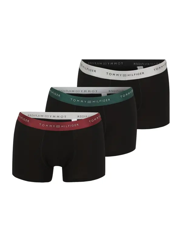 Tommy Hilfiger Underwear Tommy Hilfiger Underwear Boksarice  svetlo siva / jelka / brusnica / črna