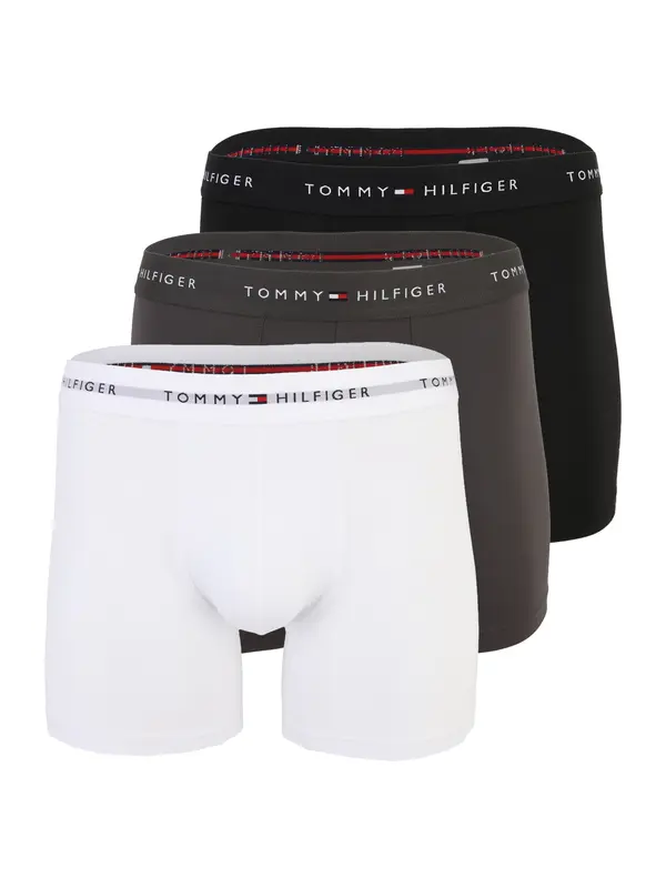 Tommy Hilfiger Underwear Tommy Hilfiger Underwear Boksarice  temno siva / črna / bela