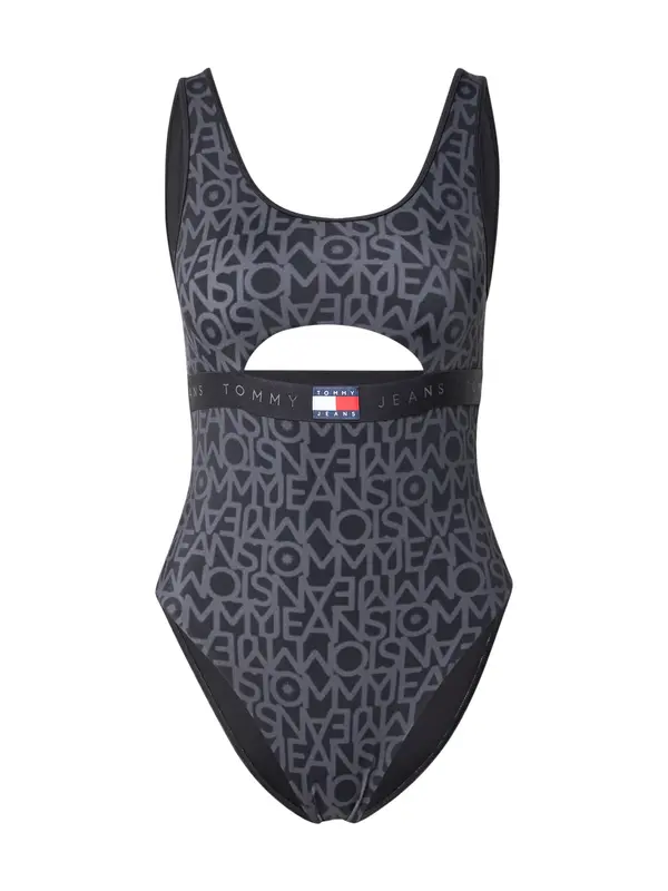 Tommy Hilfiger Underwear Tommy Hilfiger Underwear Enodelne kopalke  siva / črna