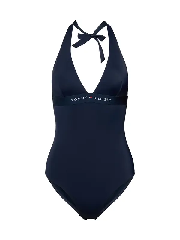 Tommy Hilfiger Underwear Tommy Hilfiger Underwear Enodelne kopalke  temno modra / bela
