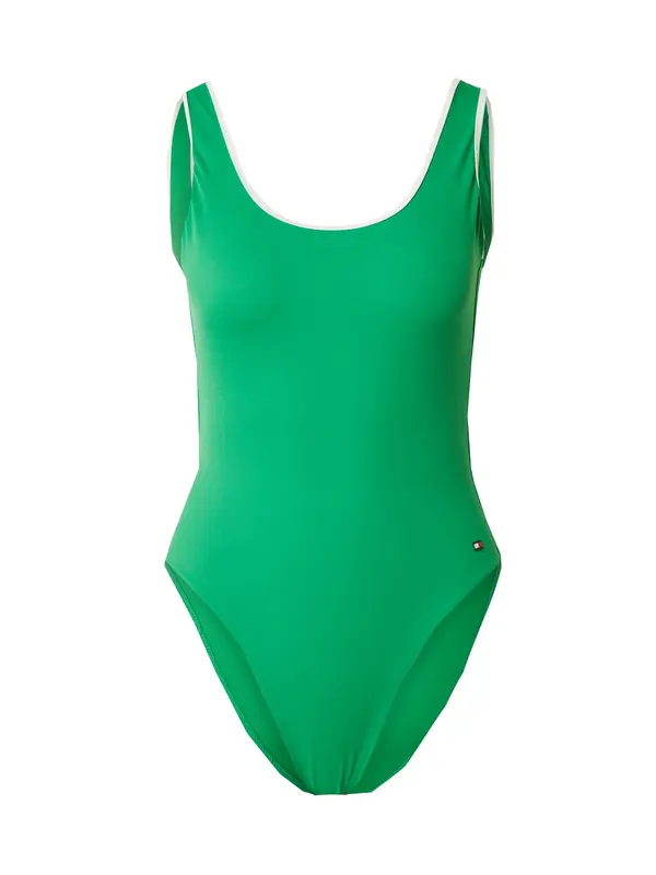 Tommy Hilfiger Underwear Tommy Hilfiger Underwear Enodelne kopalke  zelena / bela