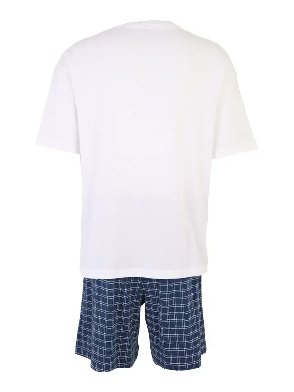 Tommy Hilfiger Underwear Tommy Hilfiger Underwear Kratka pižama  modra / rdeča / bela