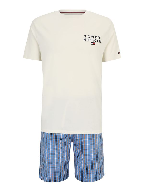 Tommy Hilfiger Underwear Tommy Hilfiger Underwear Kratka pižama  svetlo bež / mornarska / oranžna / rdeča
