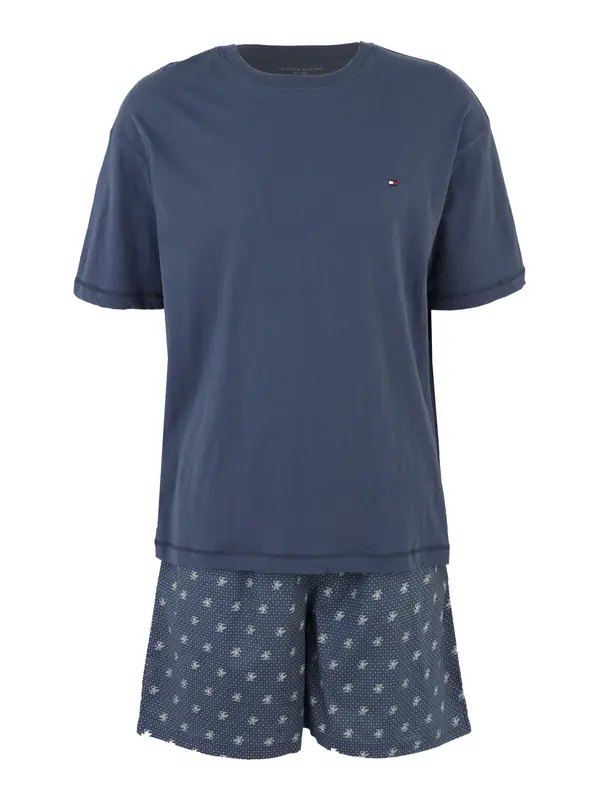 Tommy Hilfiger Underwear Tommy Hilfiger Underwear Kratka pižama  temno modra