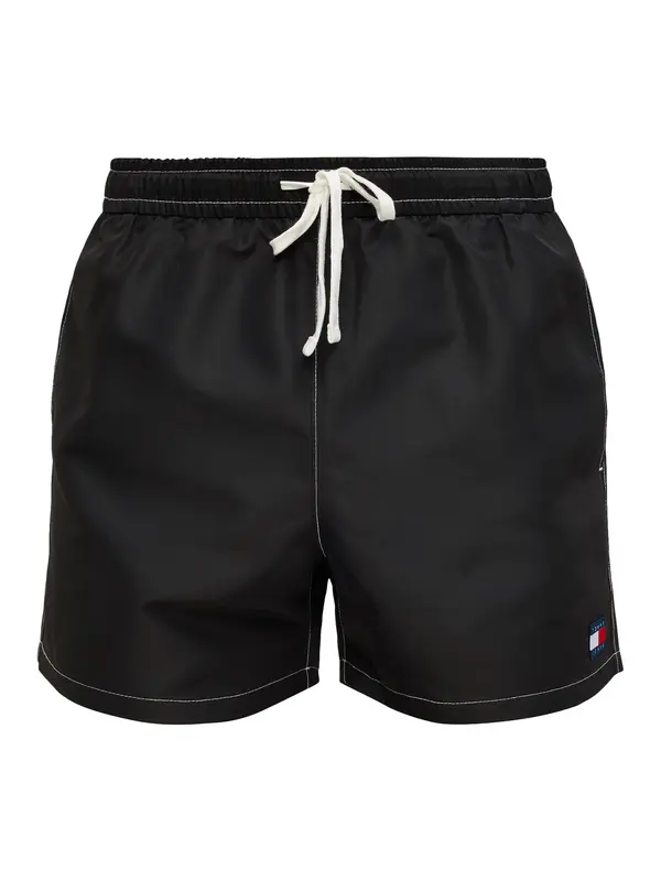 Tommy Hilfiger Underwear Tommy Hilfiger Underwear Kratke kopalne hlače 'Heritage'  črna