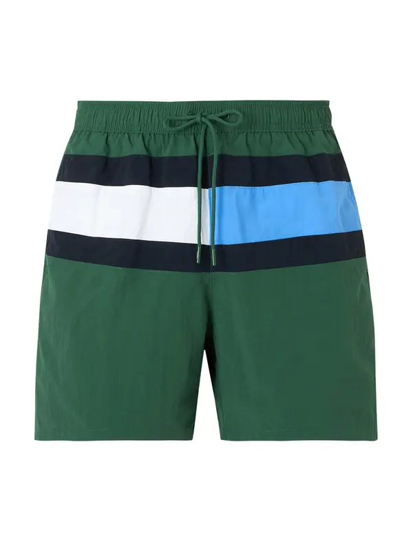 Tommy Hilfiger Underwear Tommy Hilfiger Underwear Kratke kopalne hlače  marine / azur / jelka / bela