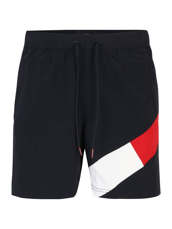 Tommy Hilfiger Tommy Hilfiger Underwear Kratke kopalne hlače  marine / rdeča / bela