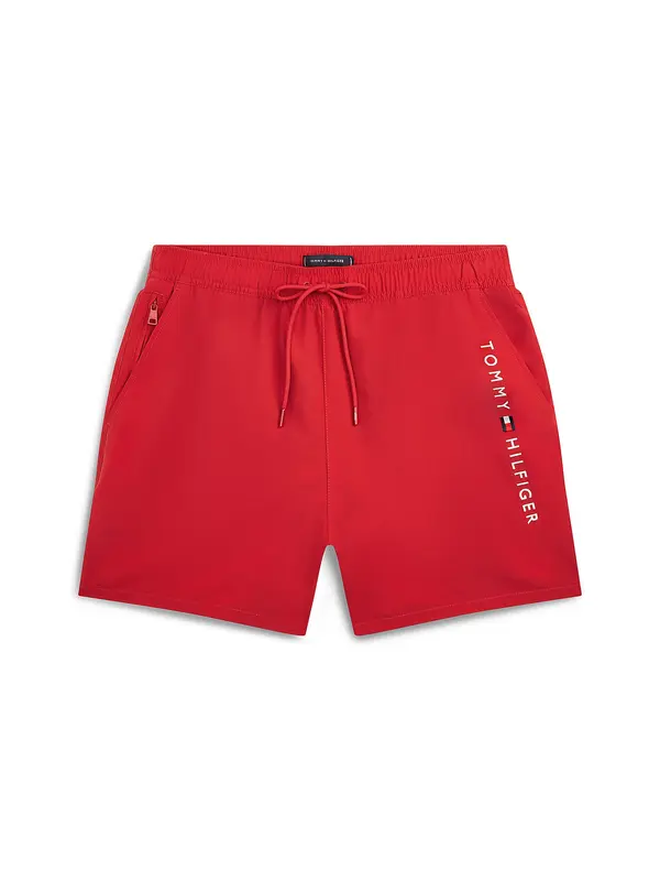 Tommy Hilfiger Underwear Tommy Hilfiger Underwear Kratke kopalne hlače  mornarska / češnjevo rdeča / bela