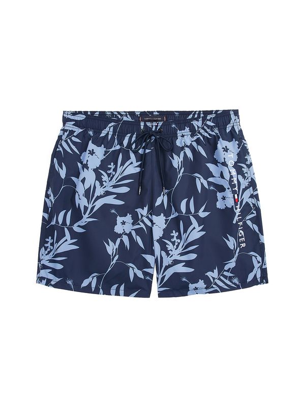 Tommy Hilfiger Underwear Tommy Hilfiger Underwear Kratke kopalne hlače  mornarska / golobje modra / rdeča / bela