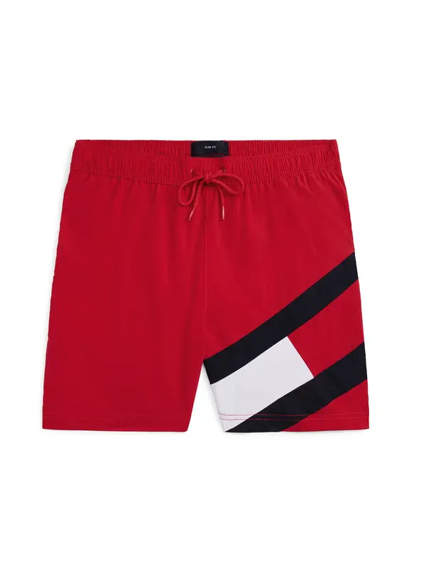 Tommy Hilfiger Underwear Tommy Hilfiger Underwear Kratke kopalne hlače  mornarska / rdeča / bela