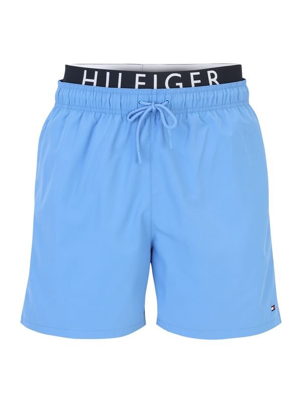 Tommy Hilfiger Underwear Tommy Hilfiger Underwear Kratke kopalne hlače  mornarska / svetlo modra / off-bela
