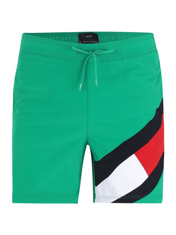 Tommy Hilfiger Underwear Tommy Hilfiger Underwear Kratke kopalne hlače  mornarska / zelena / rdeča / bela