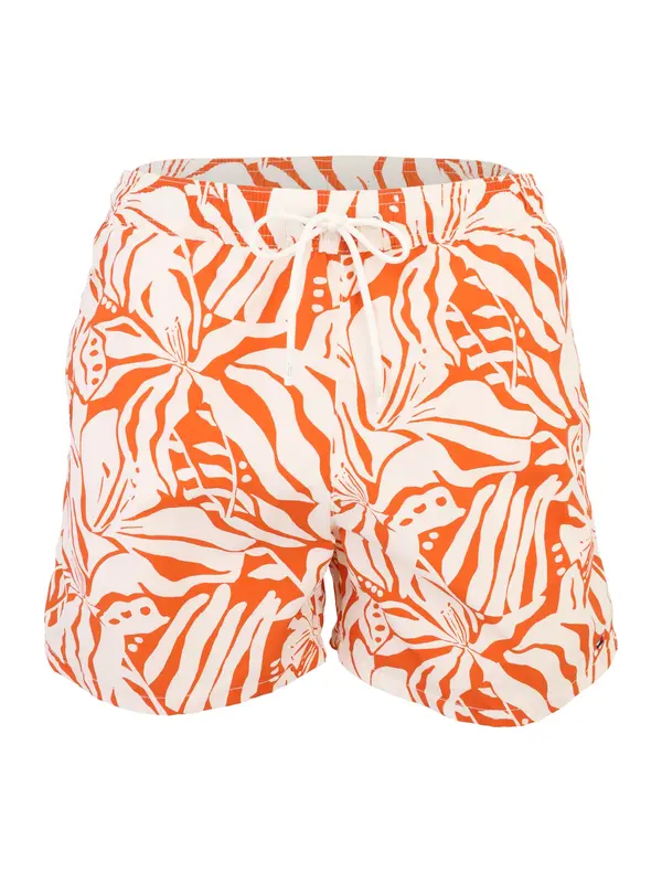 Tommy Hilfiger Underwear Tommy Hilfiger Underwear Kratke kopalne hlače  oranžna / bela
