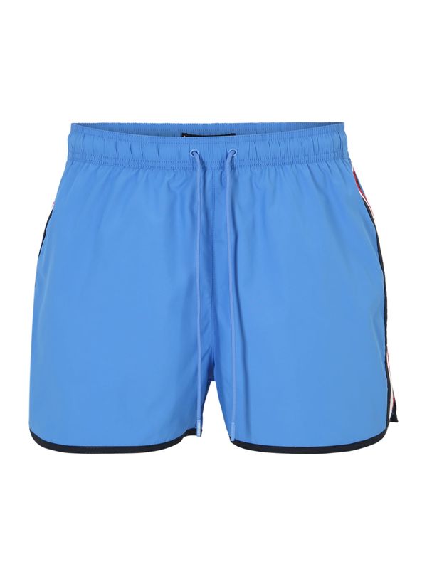 Tommy Hilfiger Underwear Tommy Hilfiger Underwear Kratke kopalne hlače 'RUNNER'  mornarska / kraljevo modra / rdeča / bela