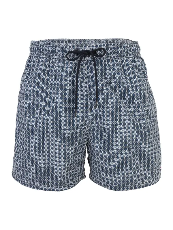 Tommy Hilfiger Underwear Tommy Hilfiger Underwear Kratke kopalne hlače  safir / črna / bela