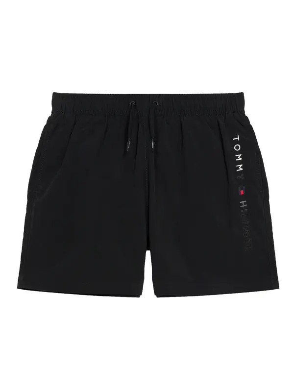 Tommy Hilfiger Underwear Tommy Hilfiger Underwear Kratke kopalne hlače  siva / črna / bela