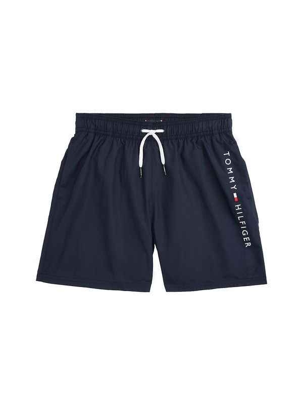 Tommy Hilfiger Underwear Tommy Hilfiger Underwear Kratke kopalne hlače  temno modra / rdeča / off-bela