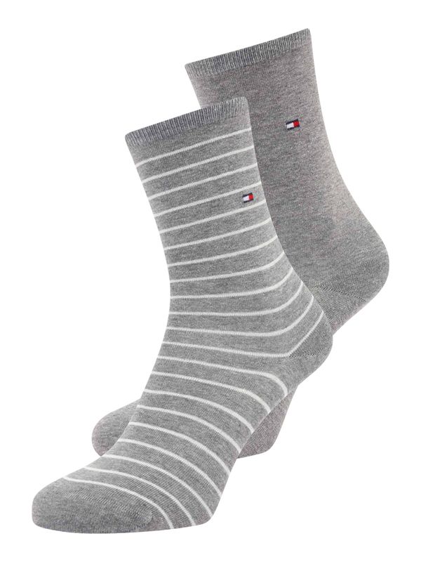 Tommy Hilfiger Underwear Tommy Hilfiger Underwear Nogavice  mornarska / pegasto siva / rdeča / bela