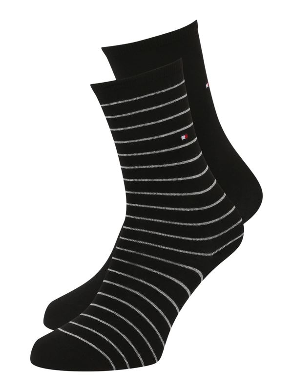 Tommy Hilfiger Underwear Tommy Hilfiger Underwear Nogavice  siva / rdeča / črna / bela