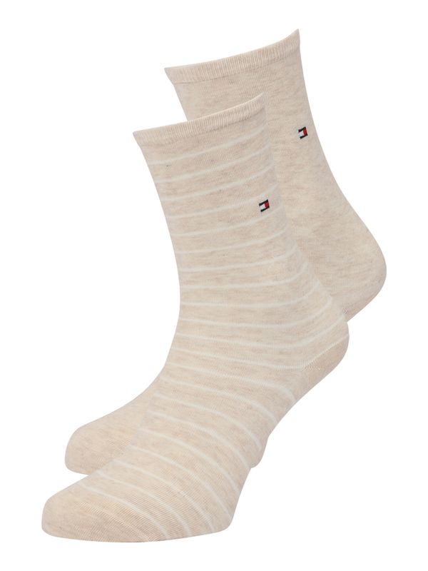 Tommy Hilfiger Underwear Tommy Hilfiger Underwear Nogavice  svetlo bež / mornarska / rdeča / bela