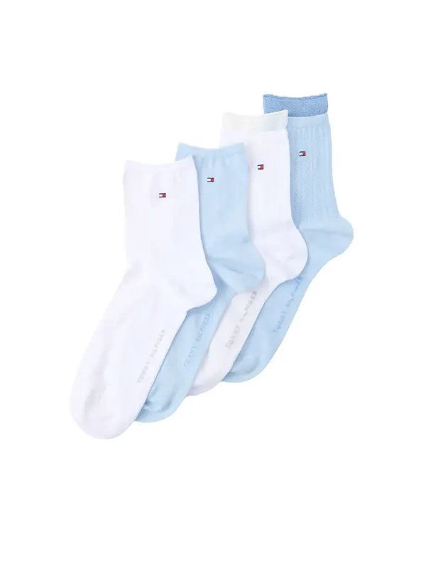 Tommy Hilfiger Underwear Tommy Hilfiger Underwear Nogavice  svetlo modra / bela