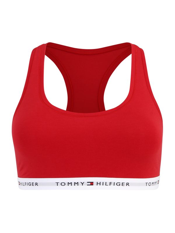 Tommy Hilfiger Underwear Plus Tommy Hilfiger Underwear Plus Nedrček  rdeča / črna / off-bela