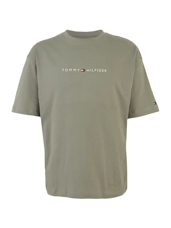 Tommy Hilfiger Underwear Tommy Hilfiger Underwear Spodnja majica  oliva / bela
