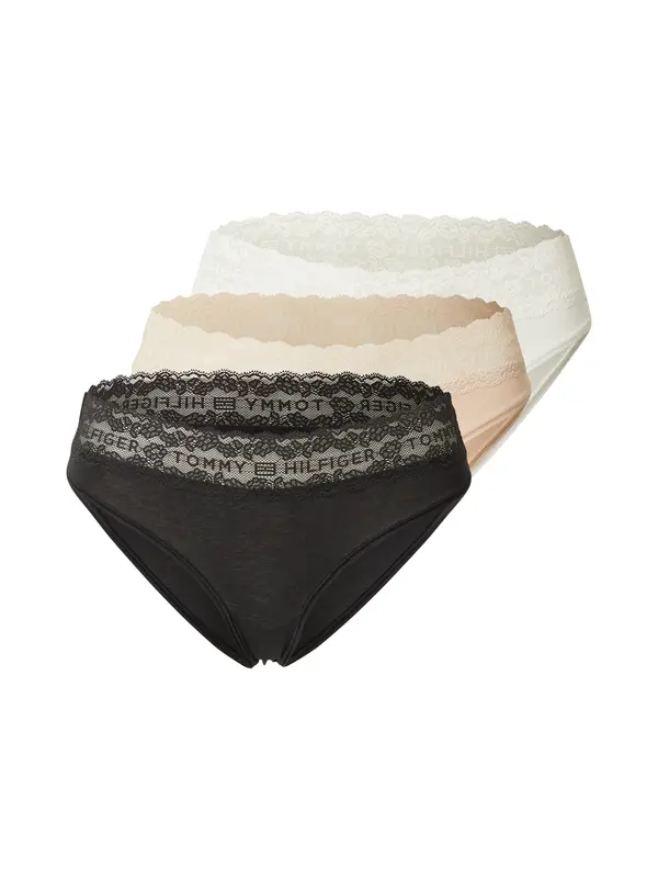 Tommy Hilfiger Underwear Tommy Hilfiger Underwear Spodnje hlačke  bež / slonovina / črna
