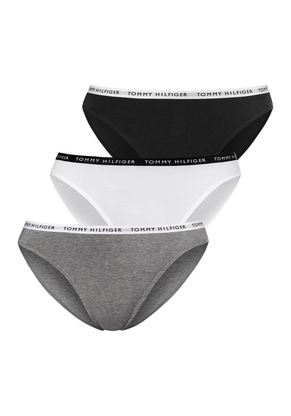 Tommy Hilfiger Underwear Tommy Hilfiger Underwear Spodnje hlačke  pegasto siva / črna / bela