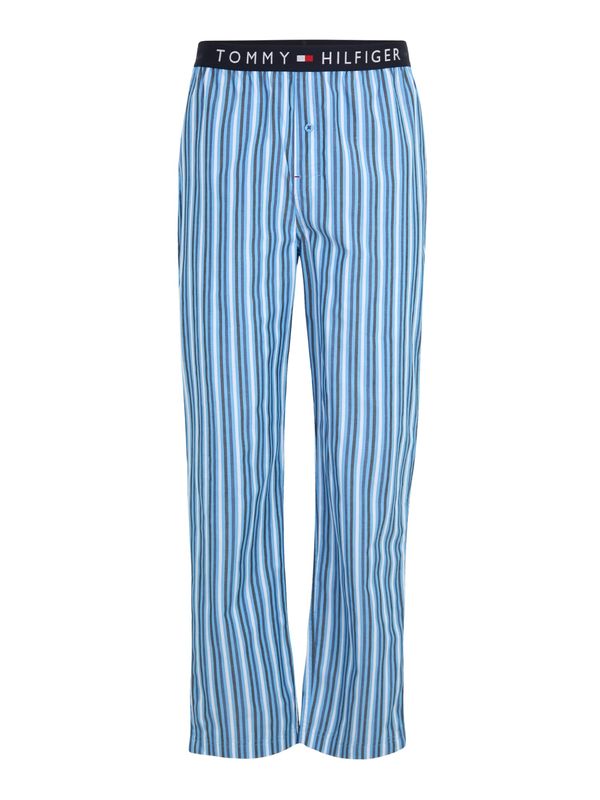Tommy Hilfiger Underwear Tommy Hilfiger Underwear Spodnji del pižame  azur / encijan / črna / bela