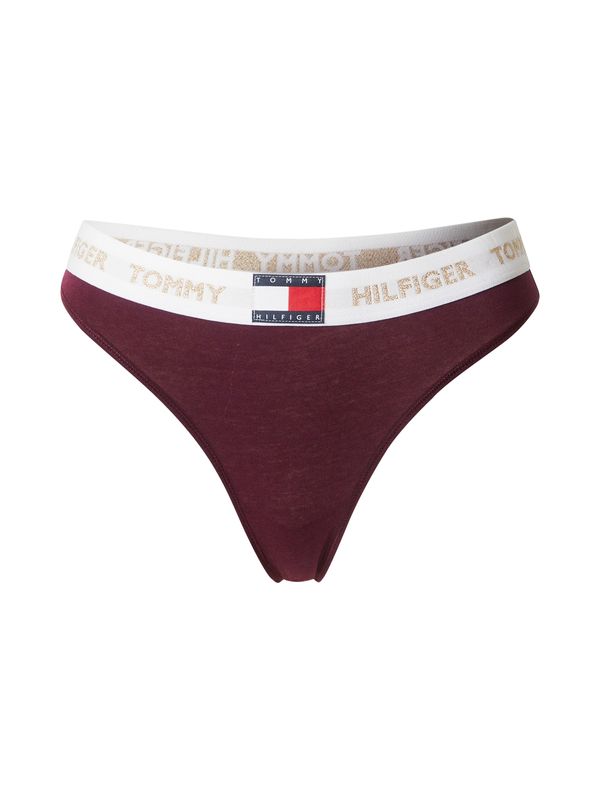 Tommy Hilfiger Underwear Tommy Hilfiger Underwear Tangice 'Classic'  zlata / vinsko rdeča / bela