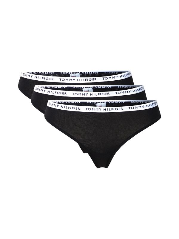 Tommy Hilfiger Underwear Tommy Hilfiger Underwear Tangice  črna / bela