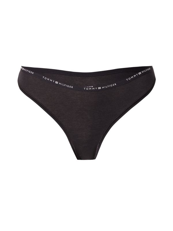 Tommy Hilfiger Underwear Tommy Hilfiger Underwear Tangice  črna / bela