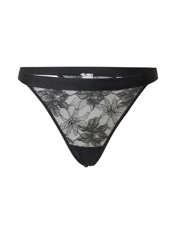 Tommy Hilfiger Underwear Tommy Hilfiger Underwear Tangice  črna
