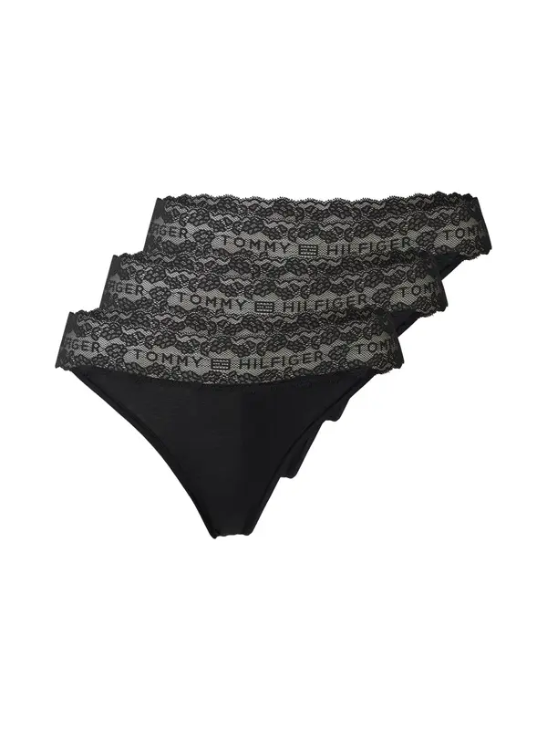 Tommy Hilfiger Underwear Tommy Hilfiger Underwear Tangice  črna