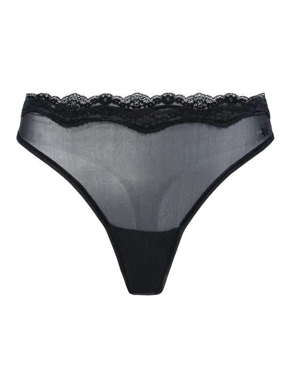 Tommy Hilfiger Underwear Tommy Hilfiger Underwear Tangice  črna