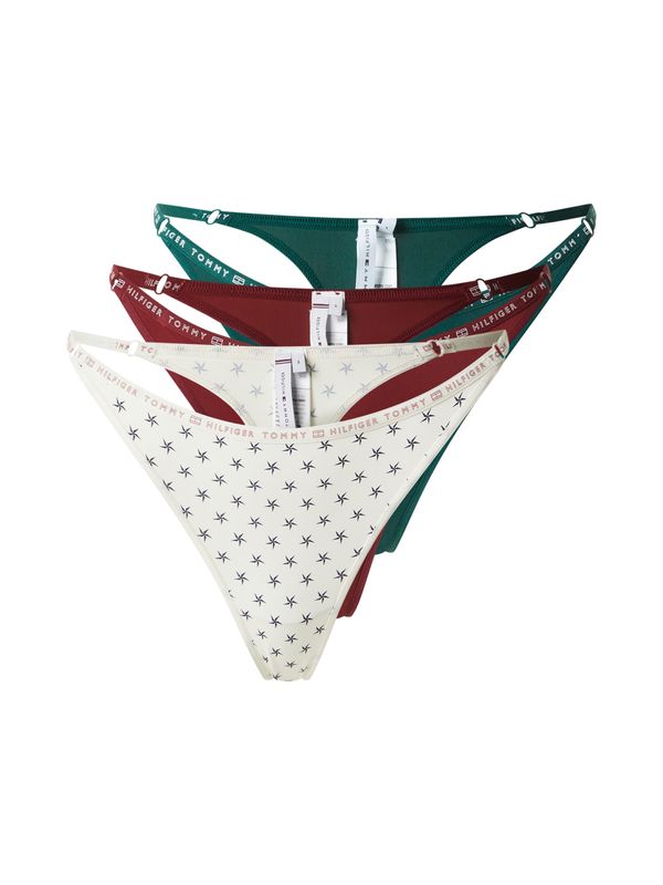 Tommy Hilfiger Underwear Tommy Hilfiger Underwear Tangice  jelka / vinsko rdeča / bela