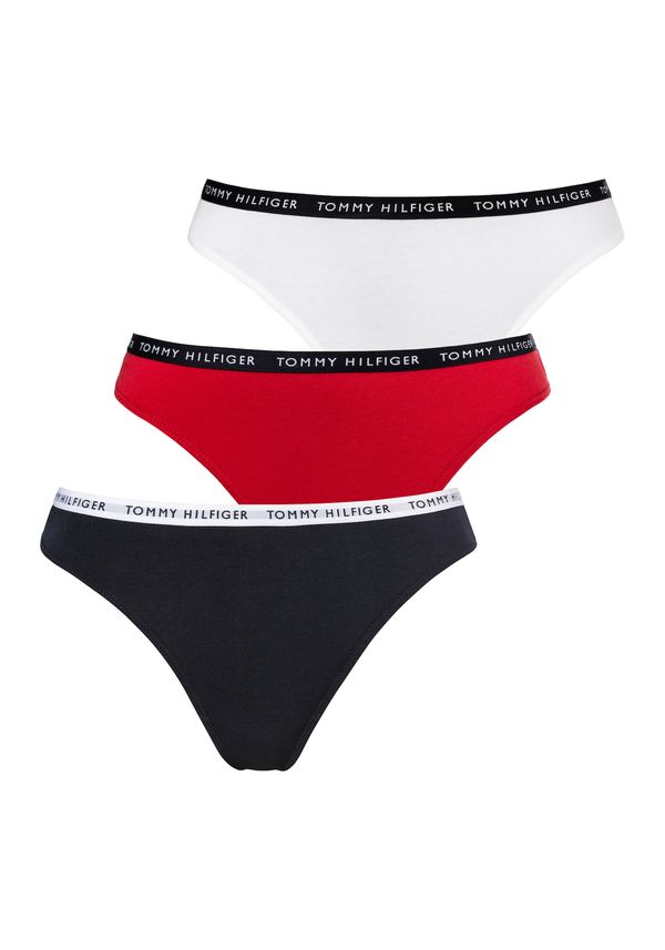 Tommy Hilfiger Underwear Tommy Hilfiger Underwear Tangice  marine / rubin rdeča / črna / bela